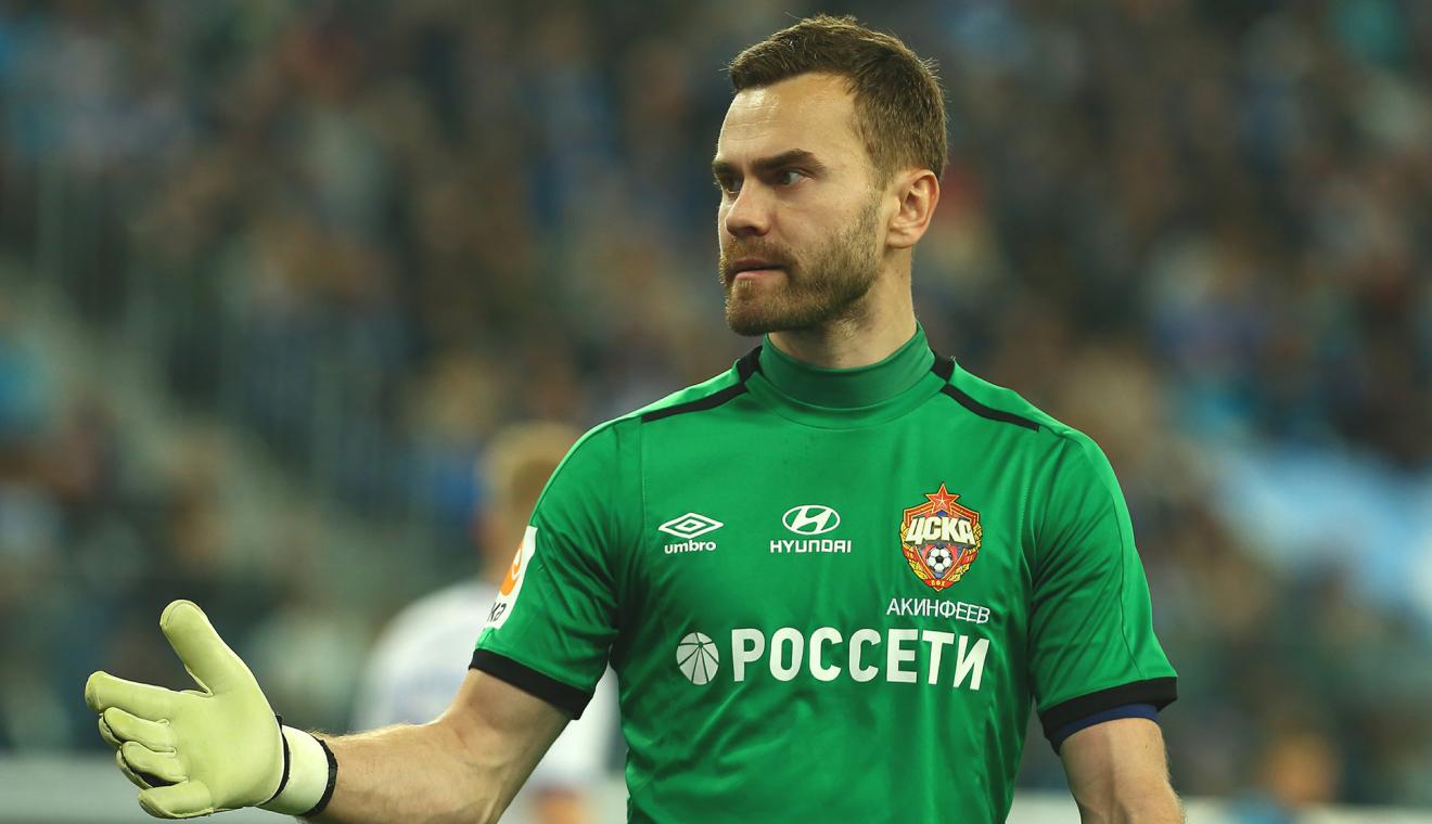Акинфеев остается в ЦСКА еще на два года